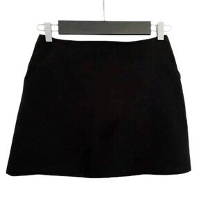 Zara Concept Collection Mini Skirt  Black  Vintage  US Size 6  Europe Sz 38